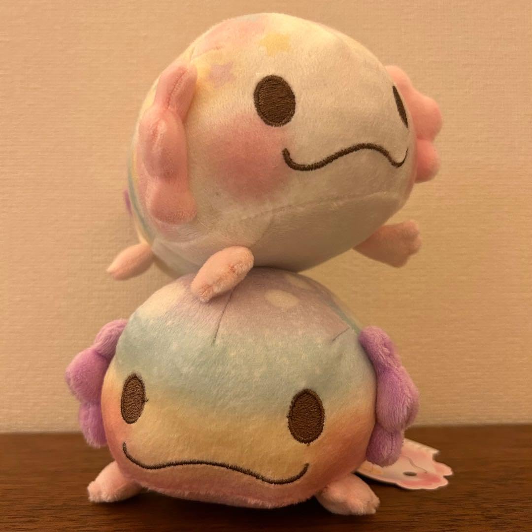 Amazon.co.jp: ゆめいろ ウーパールーパー ぬいぐるみ にじのあわ